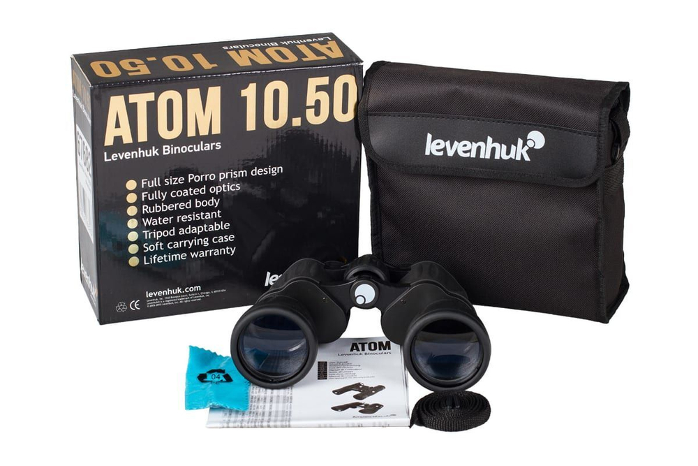 Бинокль Levenhuk Atom 10x50 67682