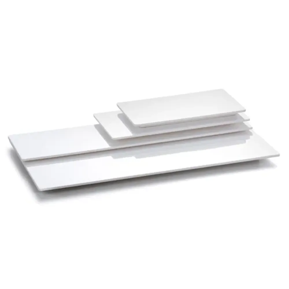 Блюдо 53*32*1,5 см прямоуг. White пластик меламин P.L. Proff Cuisine