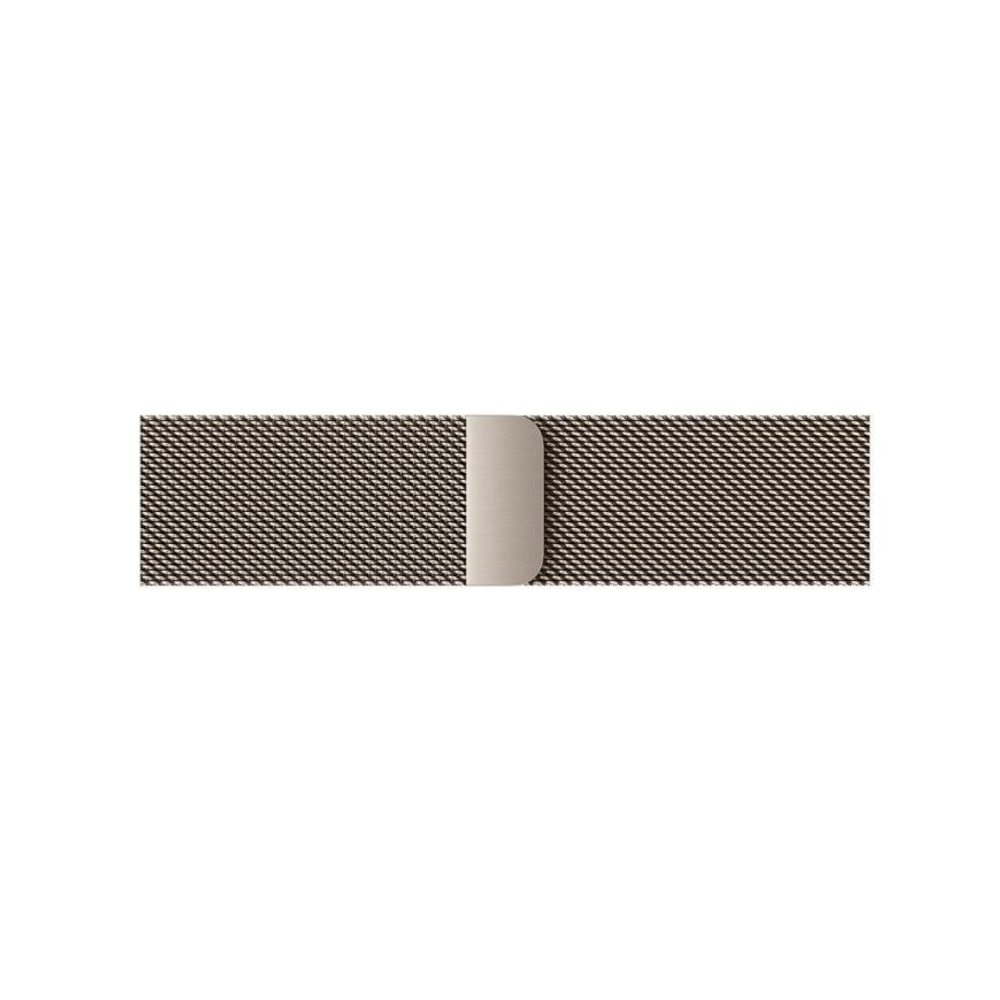 Стальной миланский сетчатый браслет Apple Milanese Loop, светлый, для Apple Watch 38, 40, 41 и 42 мм (дизайн 2024)