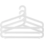 Набор вешалок плоских 3шт, Белые