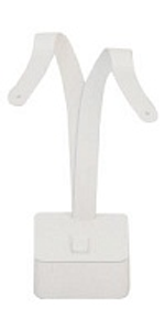 Подставка для гарнитура/ушки/2 отверстия/язычок/квадратное основание/Н-130 мм.