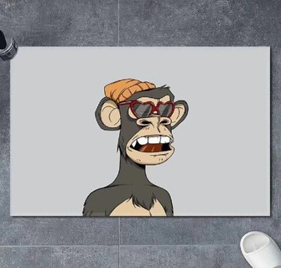 Коврик на пол для ванной и туалета противоскользящий 50х80, ковер для спальни и дома