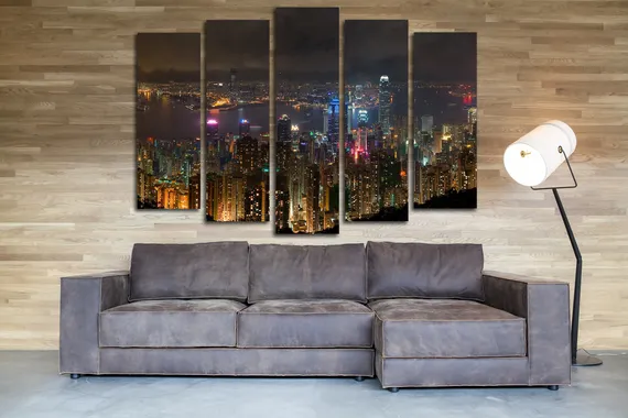 Модульная картина "Пик Виктория"