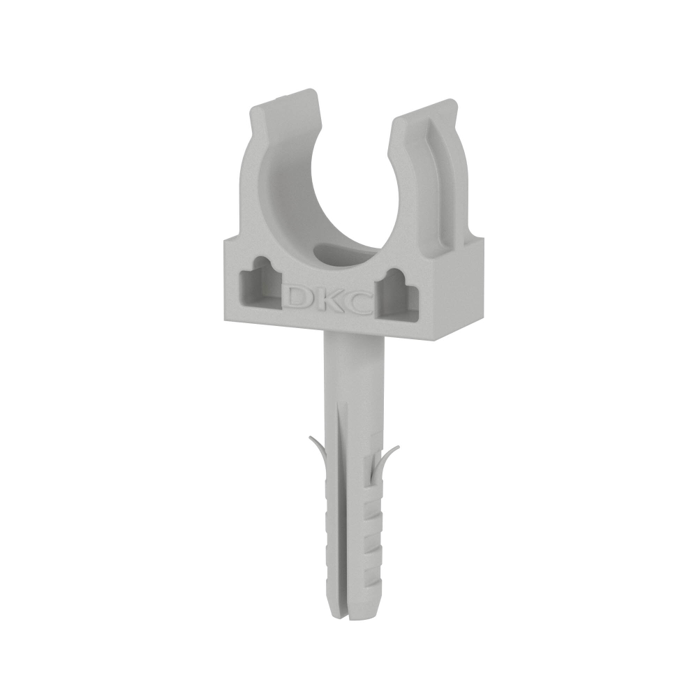 Держатель с защёлкой и дюбелем, д.16мм (розница)