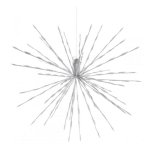 Умная гирлянда «Фейерверк» Twinkly Spritzer, RGB (40x5 см, 200 светодиодов) Generation II