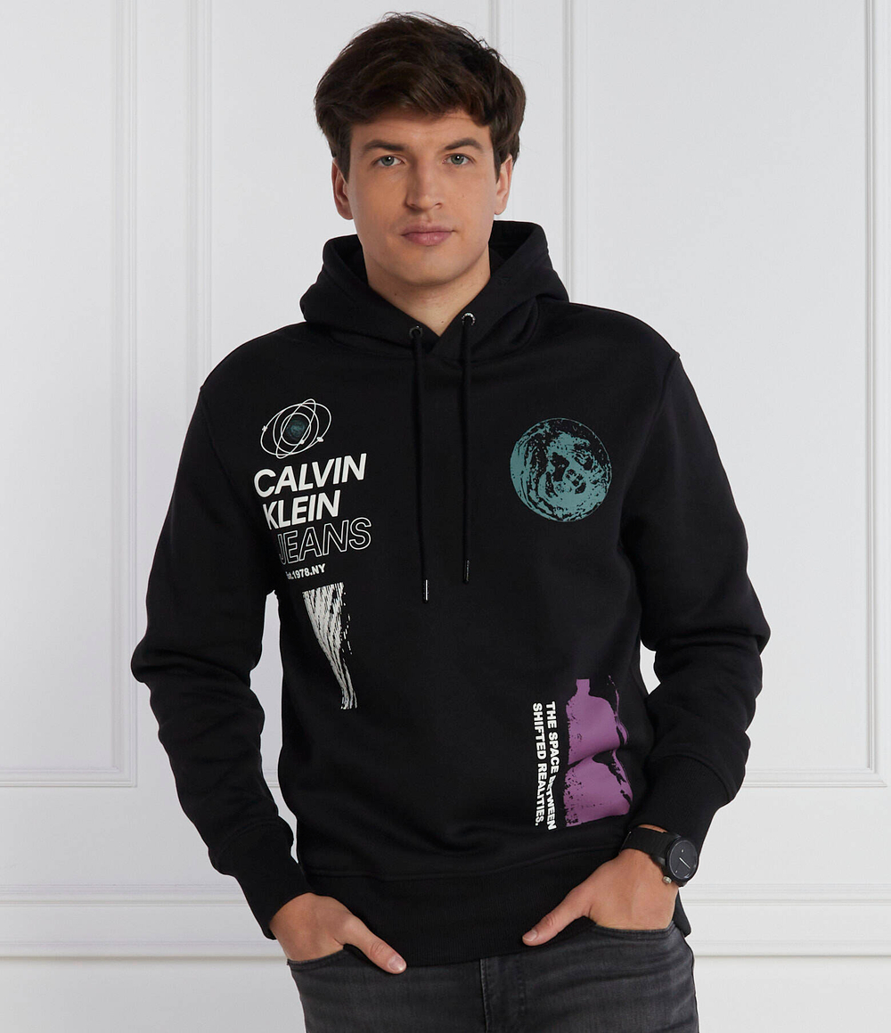 Худи CALVIN KLEIN JEANS - черный(J30J324103)