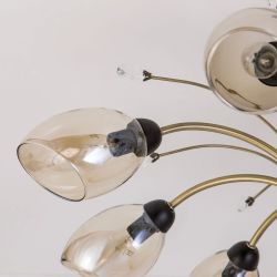 Citilux Комета CL108185 Люстра потолочная Бронза Венге