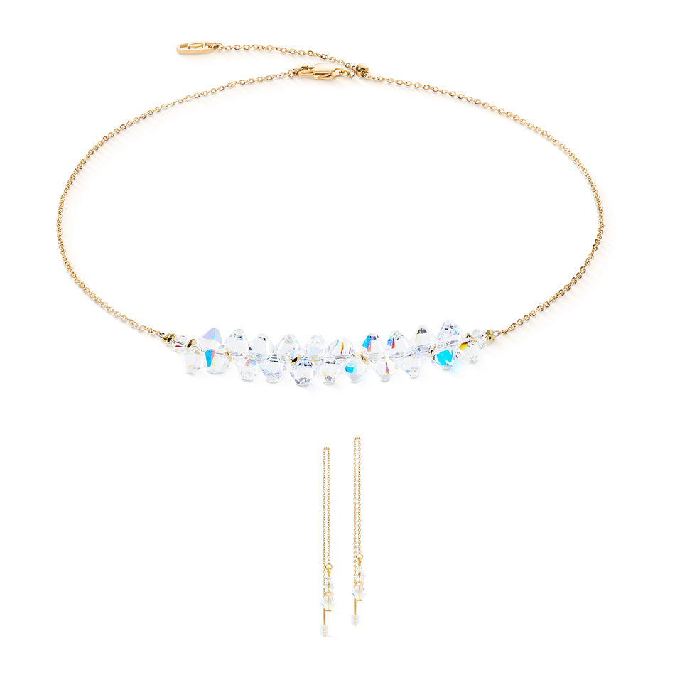 Колье Coeur de Lion Crystal-Gold 4633/10-1816