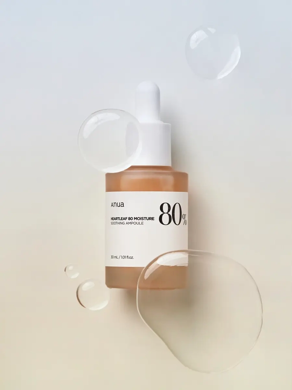 Anua Успокаивающая ампула на основе экстракта хауттюйнии Heartleaf 80% Moisture Soothing Ampoule 30 мл