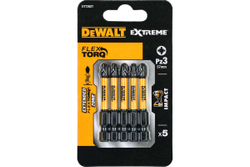 Биты ударные IMPACT Torsion Pz3, 57мм, 5шт. DEWALT DT7392T