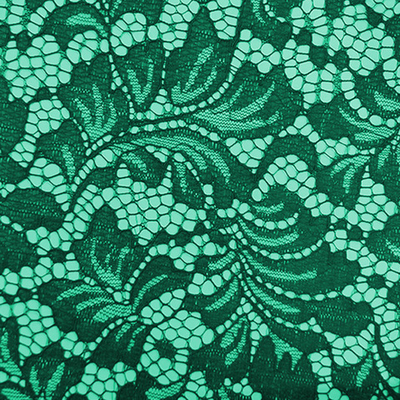 Кружевное полотно, 120 гр/м2, 150 см, зелёный