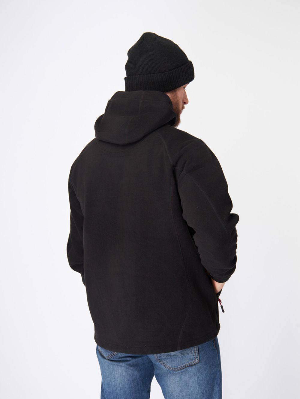 Куртка флисовая windstopper Polar Shark черный  M