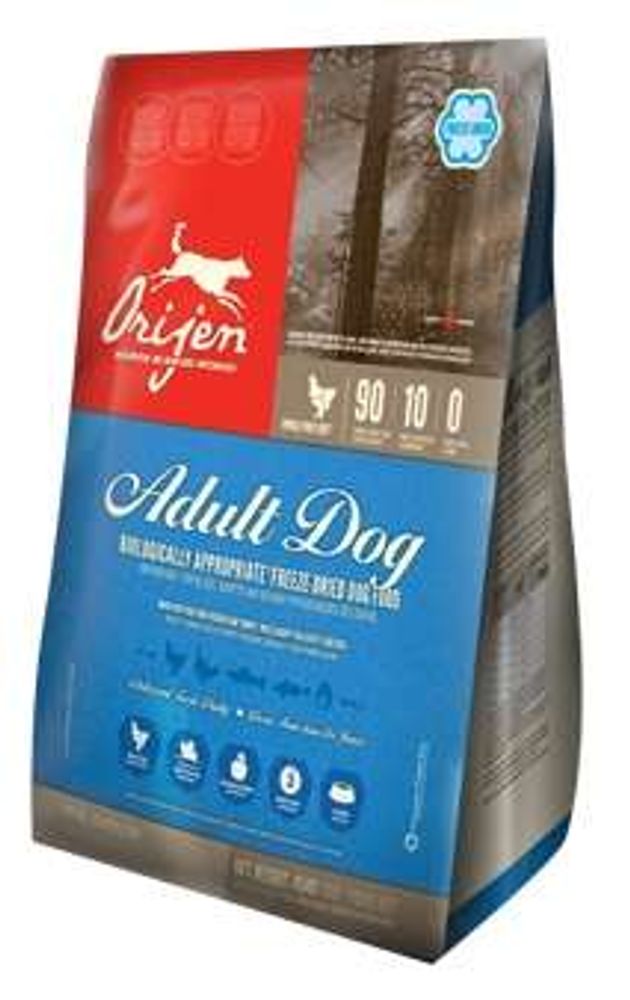 *ОРИДЖЕН 170г ФД ЭДАЛТ/ ADULT Сублимированный корм для собак всех пород