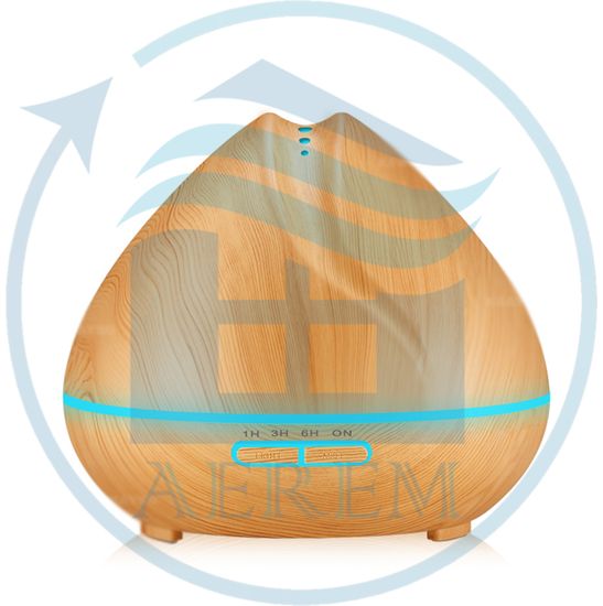 AEREM Stone ( ЭРЕМ Стоун ) Ультразвуковой увлажнитель воздуха  c подсветкой и функцией ароматизации.