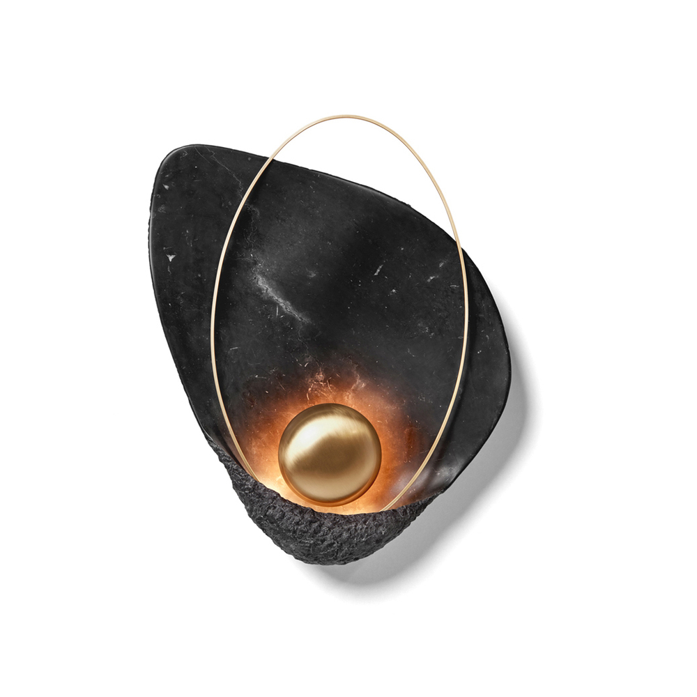 Wall design lamp  Pearl by Ginger&Jagger (Black)