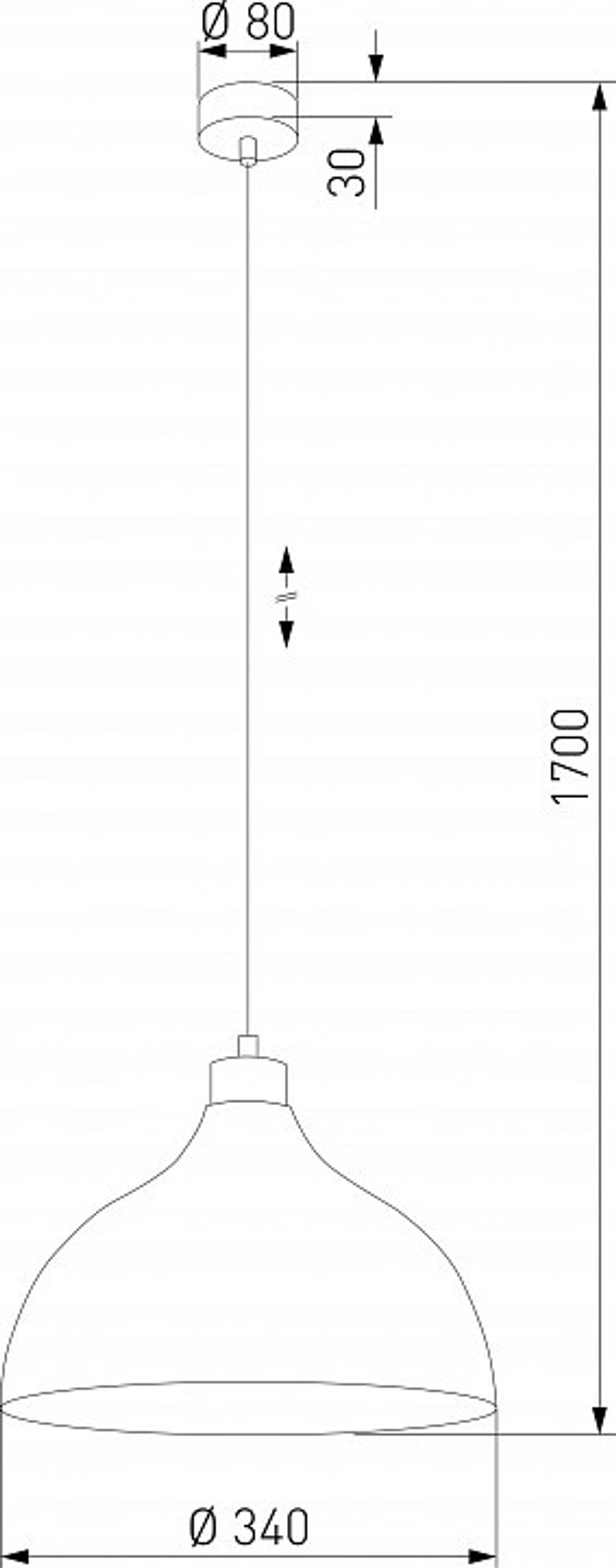 Подвесной светильник TK Lighting Cap 6927 Cap