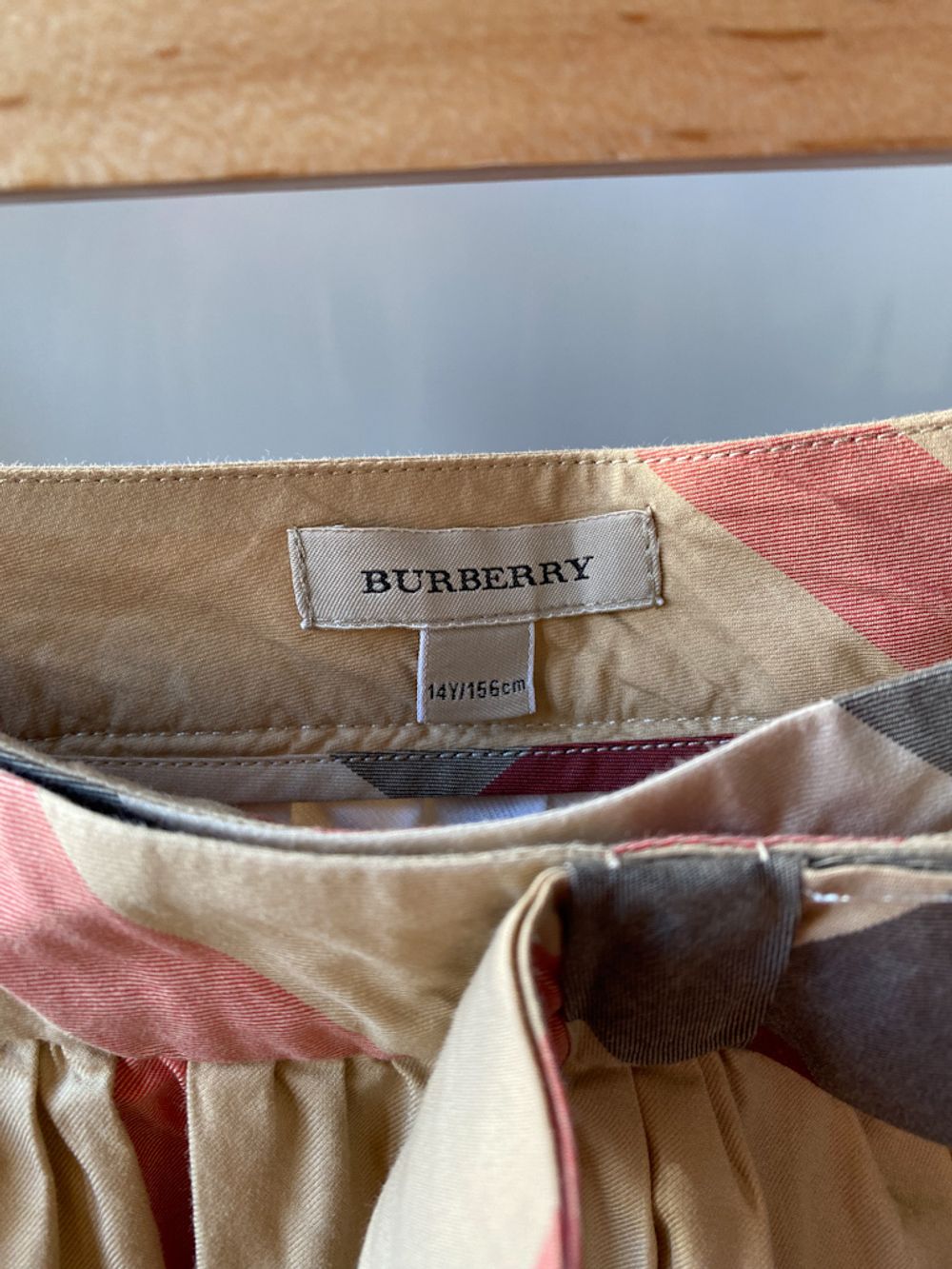 Хлопковая юбка Burberry, 152