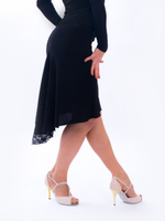 Юбка для танго с гипюром