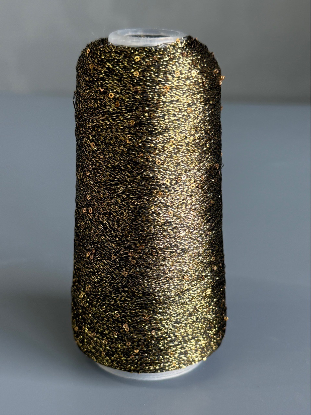 Пряжа Siyue Lurex Sequins пайтка 1,5 мм (13/бронзовый), 1800м/50гр