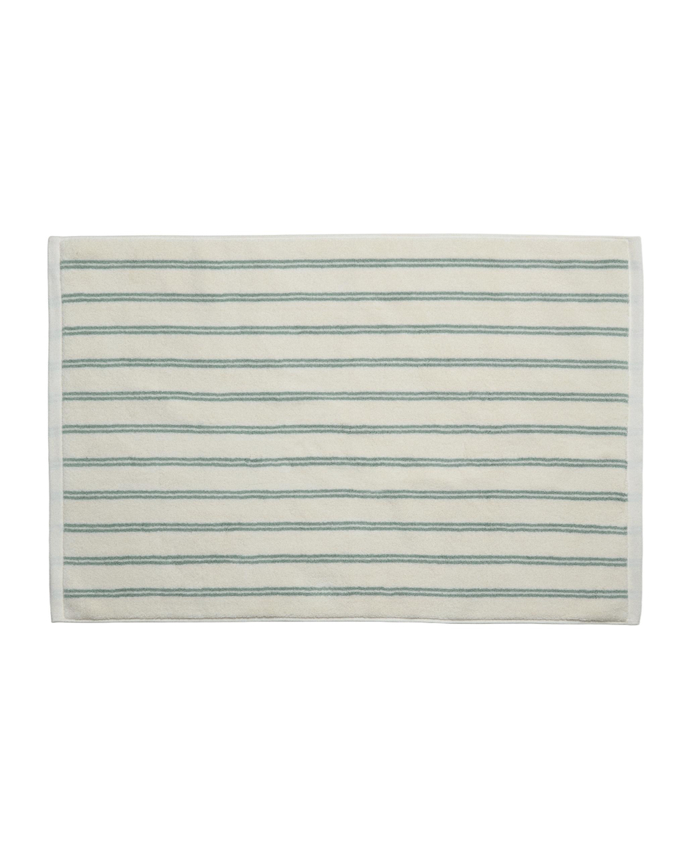 Zara Home коврик для ванной из хлопка, экрю, в полоску, 60x90 см