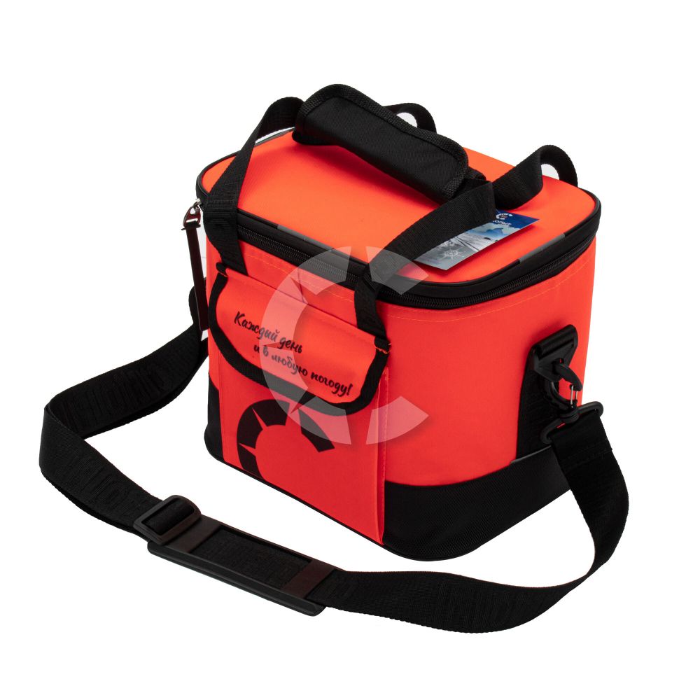 Сумка изотермическая &quot;СЛЕДОПЫТ - Red Line&quot;, 13 л, цв. коралловый/3/