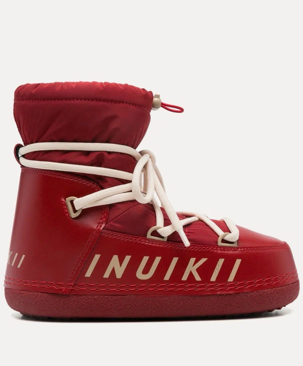Текстильные полусапоги INUIKII 75101-078 Mountain Boot Red