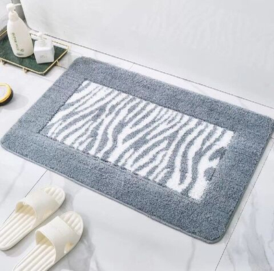 Коврик на пол для ванной и туалета противоскользящий 50х80, ковер для спальни и дома