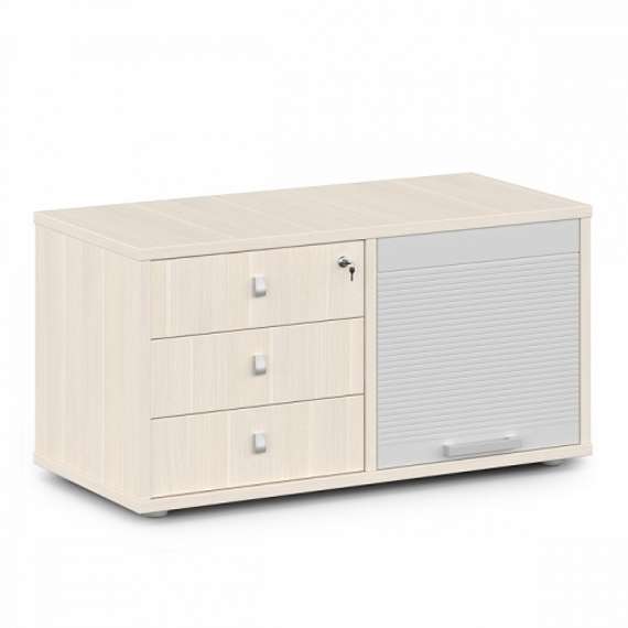 Тумба приставная греденция с жалюзи 1080х506х560 V-212