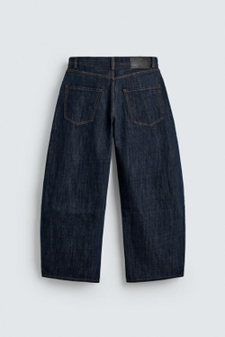 ZARA ДЖИНСЫ BALLOON FIT, ИНДИГО