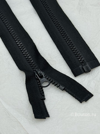 Молния тракторная черная