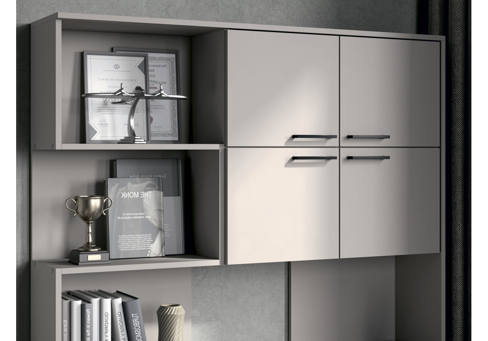 Компьютерный стол Woodville Эльброни правый кашемир