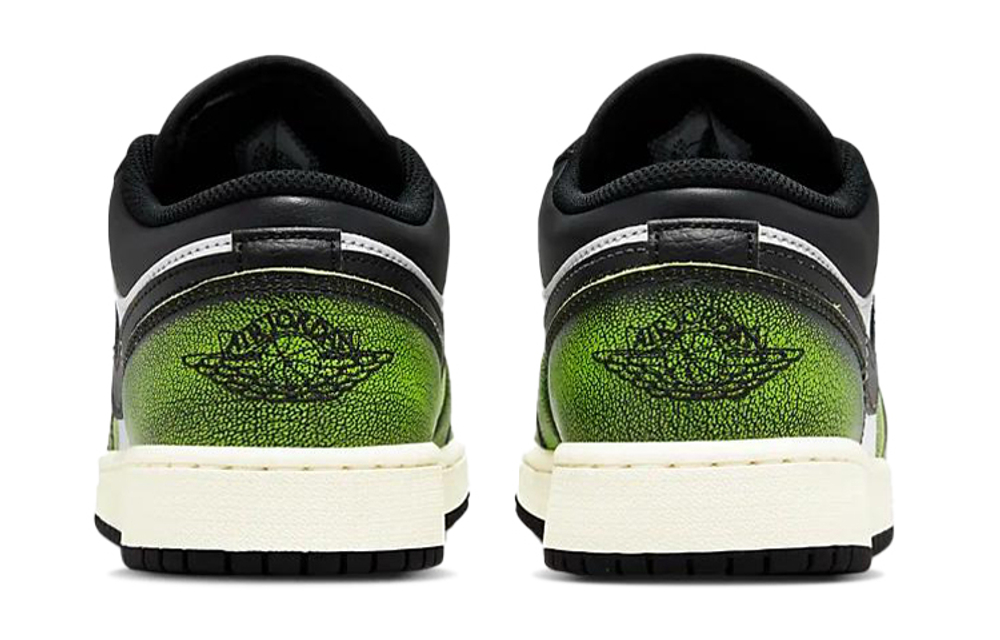 Jordan 1 Low Wear Away Electric Green GS