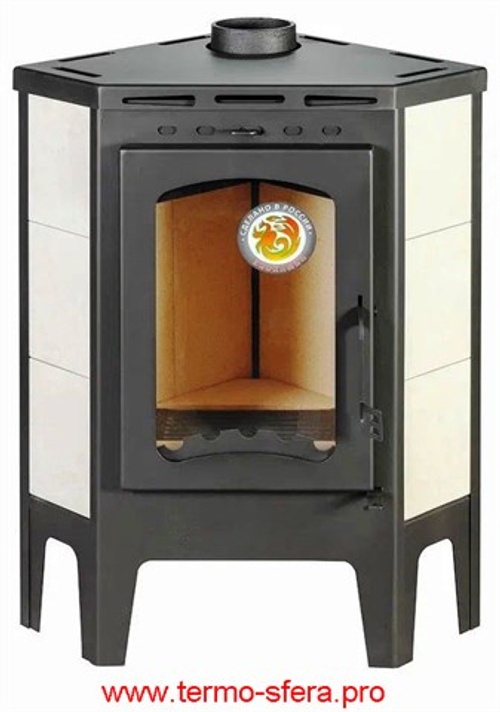 Печь-камин БАВАРИЯ УГЛОВАЯ