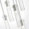 5058/25LB PENDANT ODL24 385 белый/прозрачный/металл/стекло Люстра каскадная LED 5*5W 3000K SCROW