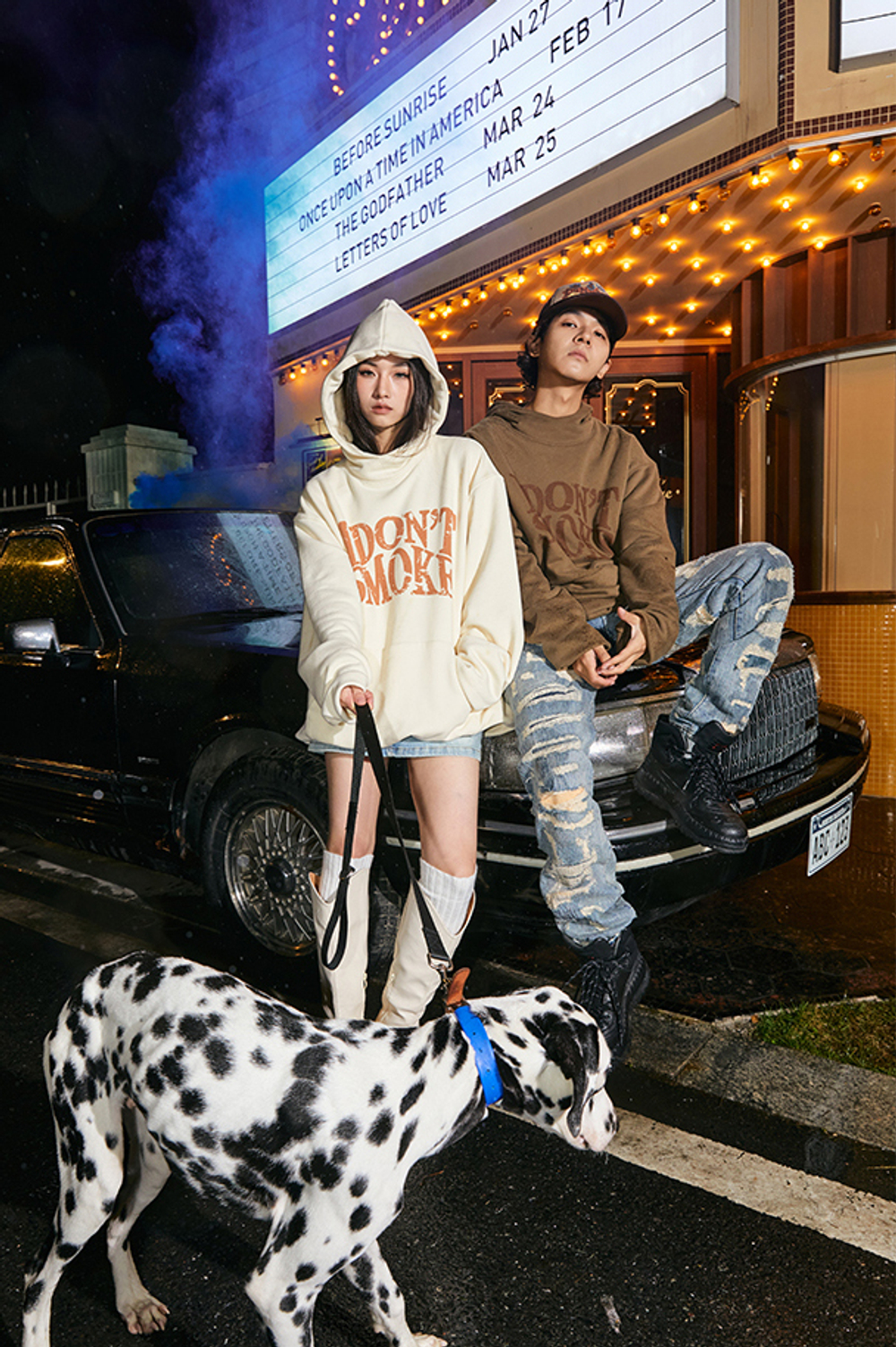 Худи DONSMOKE "Washed Logo" Oversized Hoodie