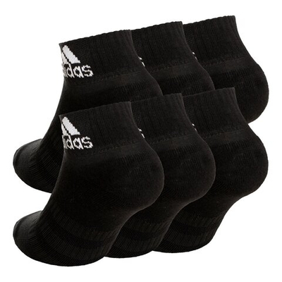 adidas Essentials Sports Socks 6 Pack - Black, White