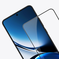 Защитное стекло для Xiaomi Redmi Turbo 4 и Poco X7 Pro, тонкие черные рамками и олеофобное покрытие, G-Rhino