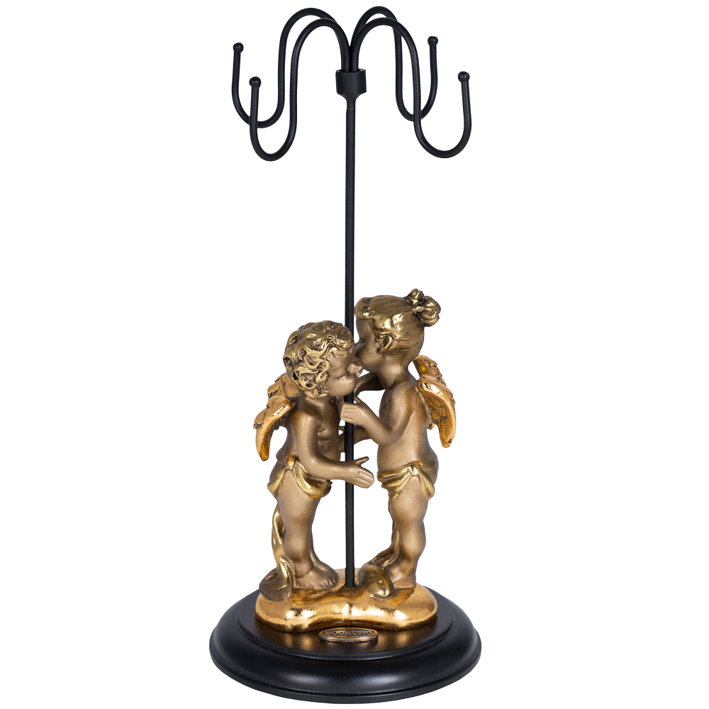 Подставка для украшений Секреты двух сердец Бронза