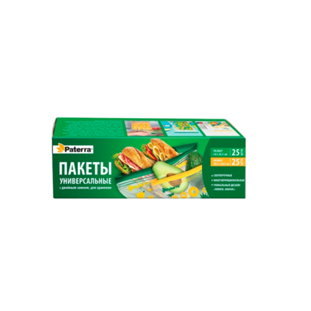 Пакеты универс с дв замк PATERRA (1/12)