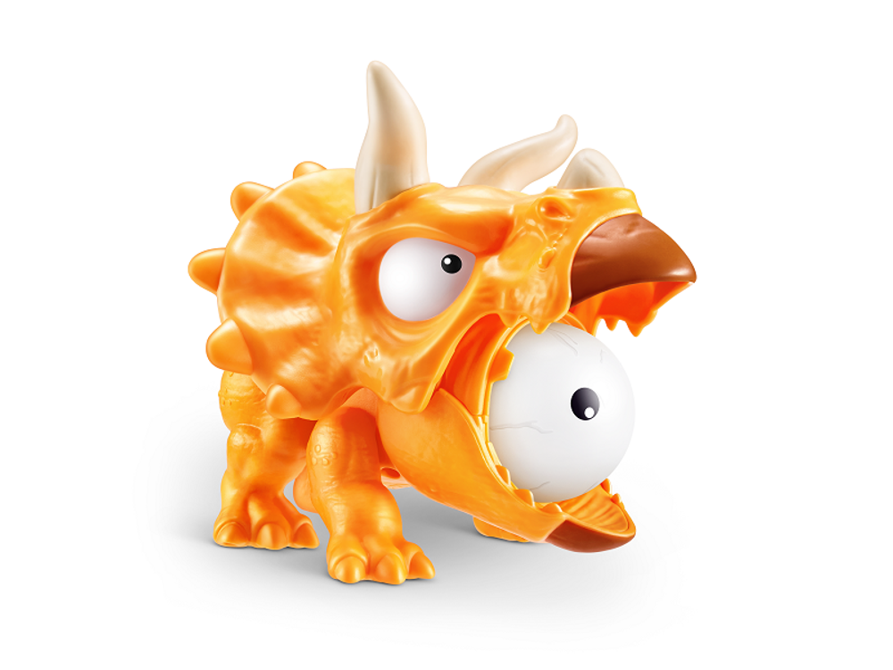 Игровой набор ZURU Smashers T-Rex Battle мини – сюрприз в яйце с динозавром