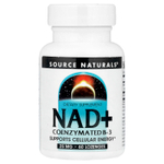 Source Naturals, Coenzymated, НАД+, витамин B3, 60 пастилок