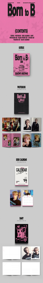 Набор BAEKHYUN 2026 SEASON’S GREETINGS 'Born to B'