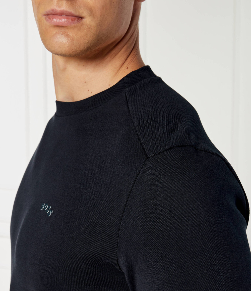 Худи Salbo Curved BOSS GREEN - темно-синий(50474192)