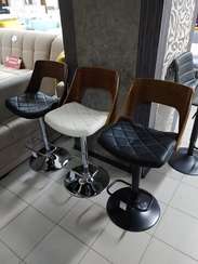 Регулируемый барный стул Jax Light 63-83 см, черный