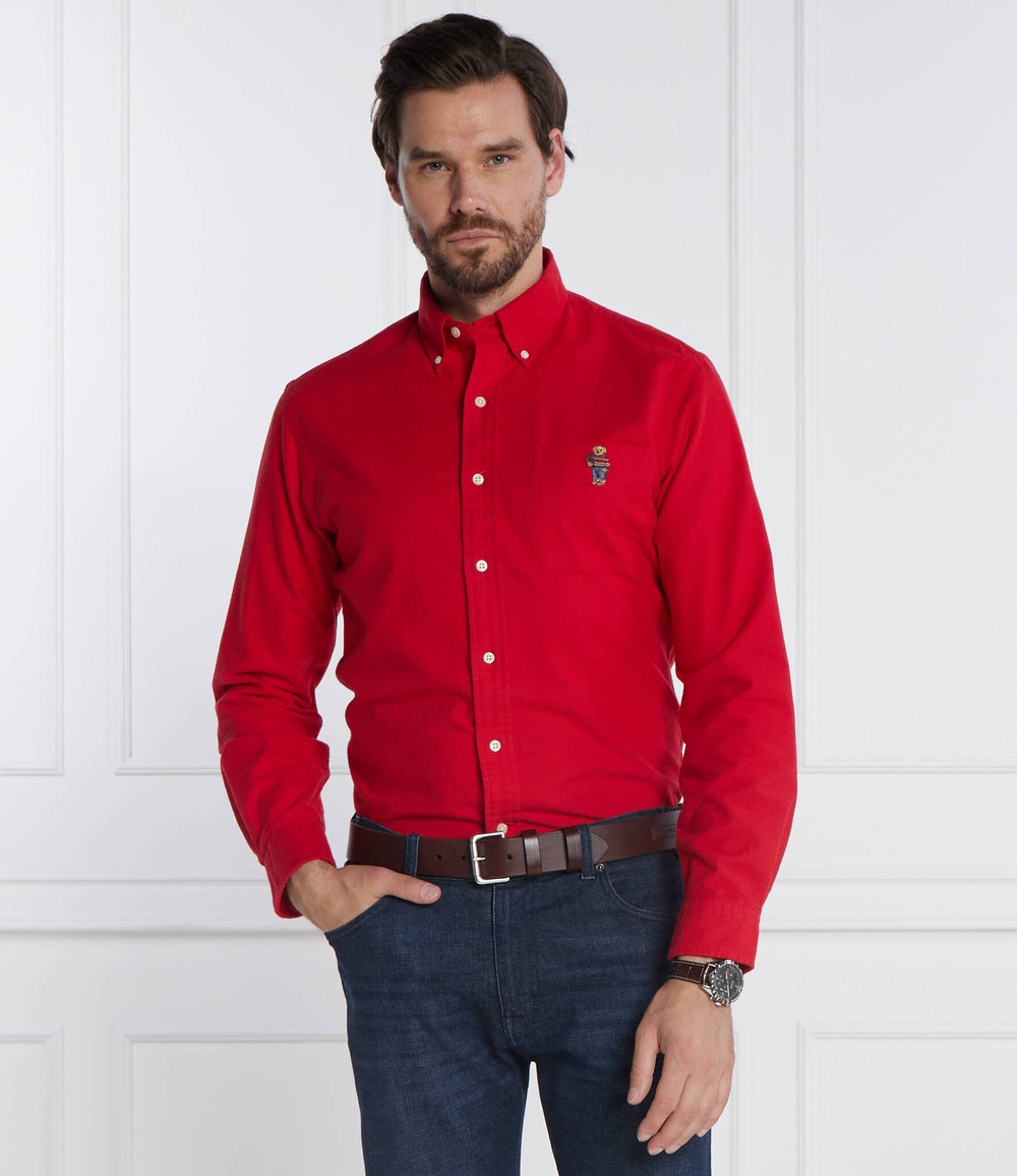 Рубашка POLO RALPH LAUREN - красный(710922873)