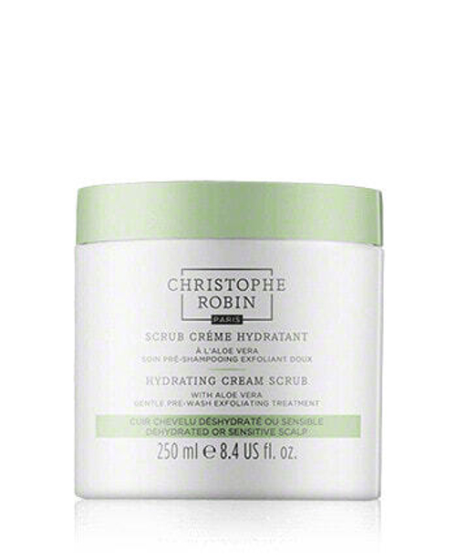 Christophe Robin Hydrating Cream Scrub with Aloe Vera (250 ml)