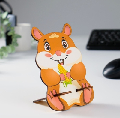 Подставка под телефон Хомяк