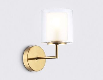 Бра 1*E14 LH56015 латунь High Light Heigh Light Ambrella