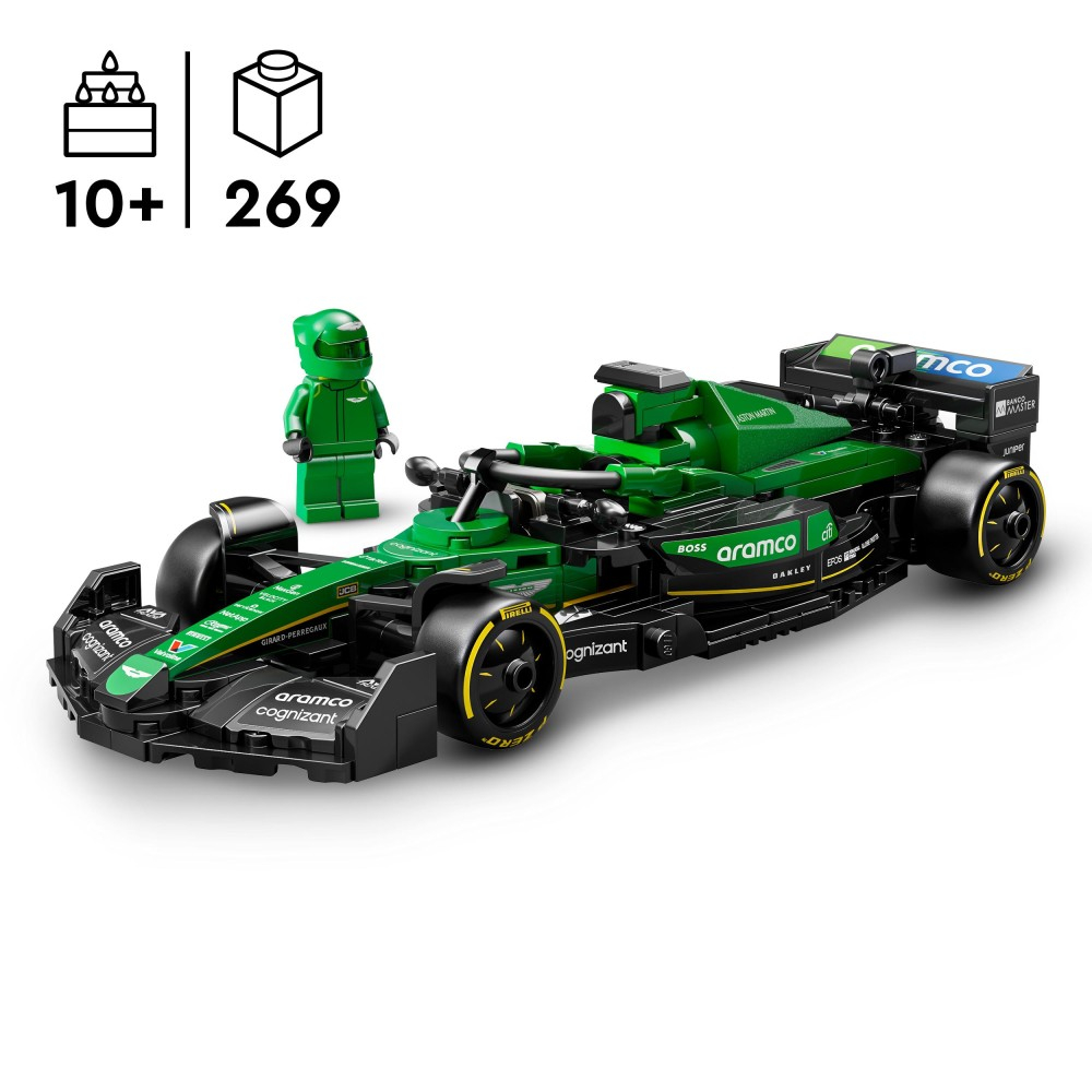 LEGO Speed Champions - Болид F1 Aston Martin Aramco AMR24 77245