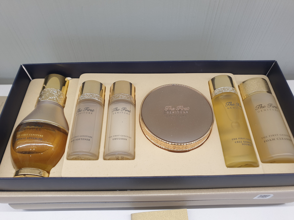 O HUI The First Geniture Ampoule Cover Cushion Special Set Антивозрастной ампульный кушон с запаской